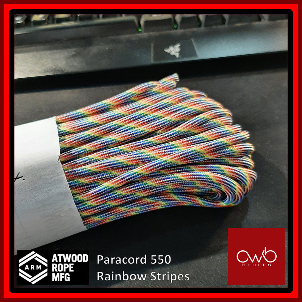 Atwood USA - Paracord 550 - 10ft Length - Set 1 of 4