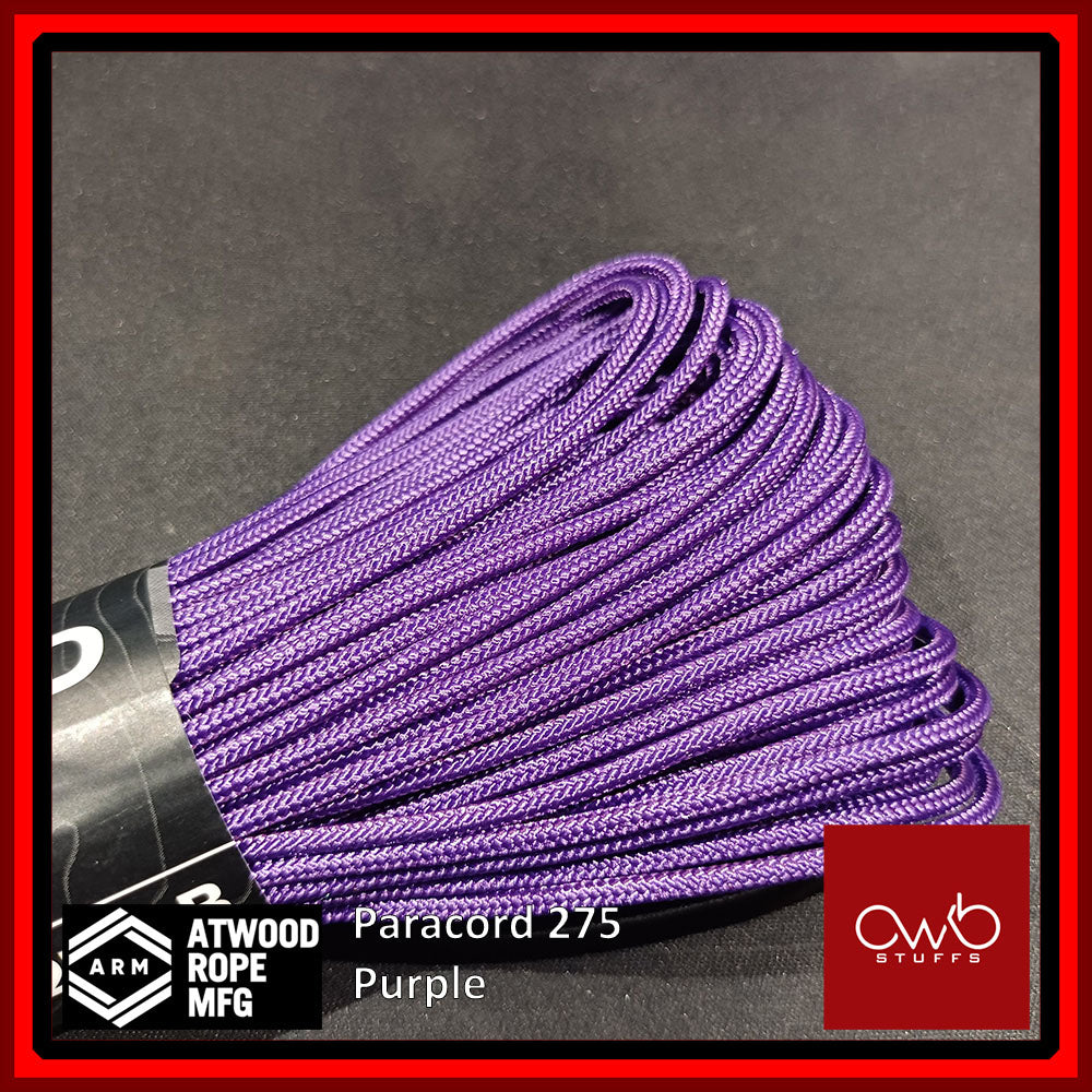 ATWOOD USA - Tactical Cord 275 - Set 2 of 2 (Special Pattern Set) - Paracord 3/32 4 Strand