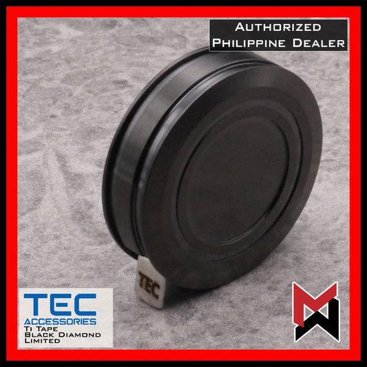 TEC - Ti Titanium Tape Measure - Limited Black Diamond - TEC Accessories