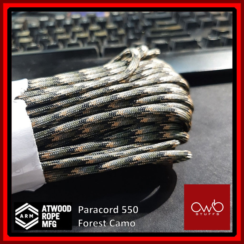 Atwood USA - Paracord 550 - 10ft Length - Set 4 of 5 (Special Exclusive Pattern Set 1)