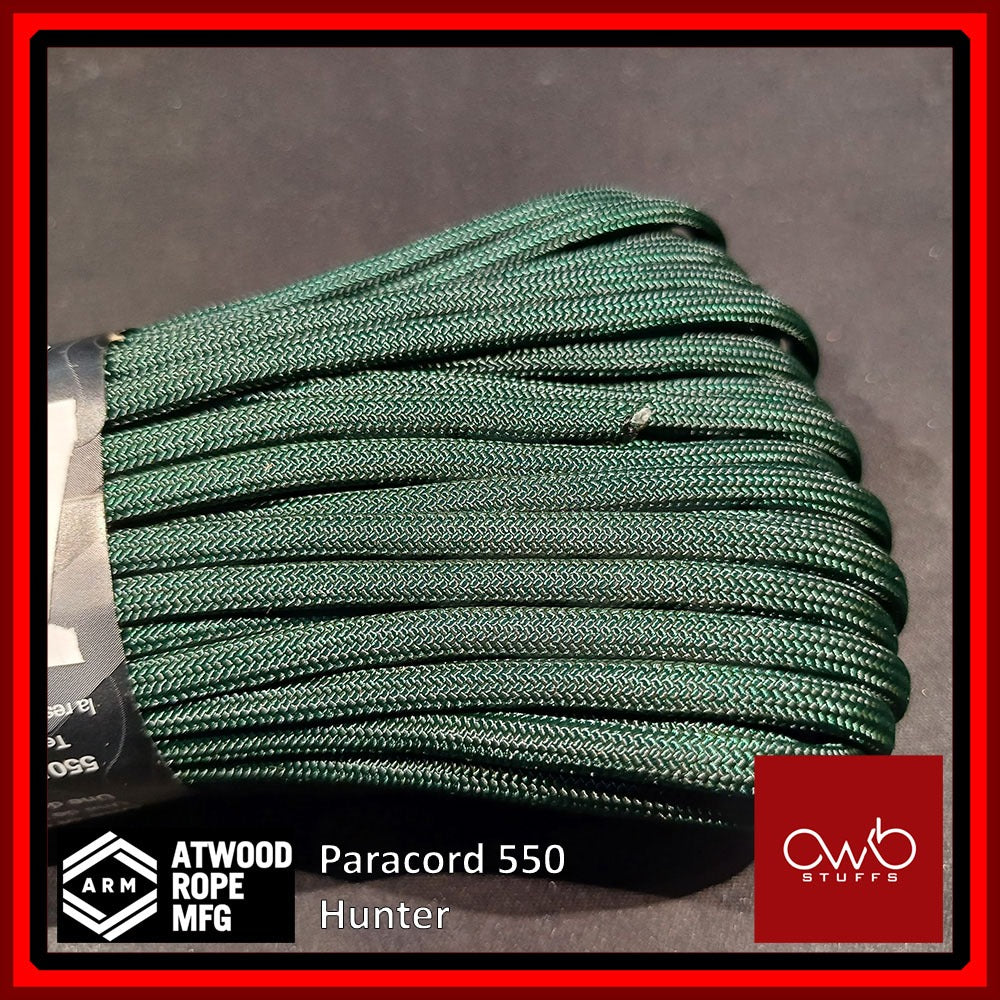 Atwood USA - Paracord 550 - 10ft Length - Set 1 of 4