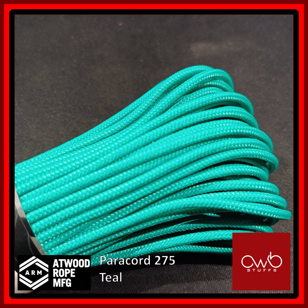 ATWOOD USA - Tactical Cord 275 - Set 1 of 2 - Paracord 3/32 4 Strand