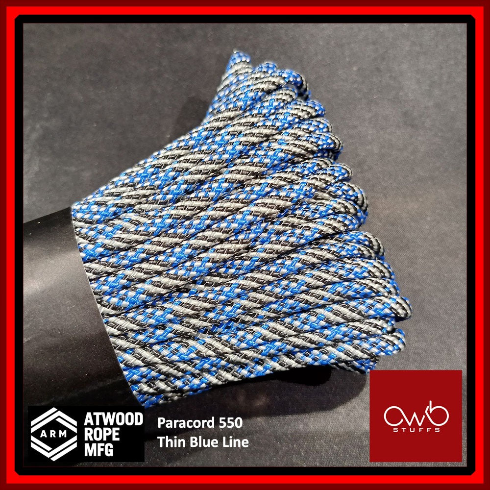 Atwood USA - Paracord 550 - 10ft Length - Set 4 of 5 (Special Exclusive Pattern Set 1)