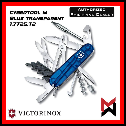 Victorinox Cybertool M / 34 - Blue Transparent - 1.7725.T2 - Cyber Tool