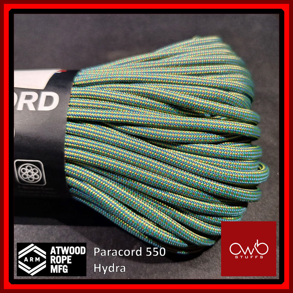 Atwood USA - Paracord 550 - 10ft Length - Set 4 of 5 (Special Exclusive Pattern Set 1)