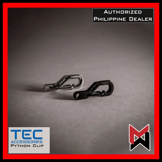 TEC - Python Clip - TEC Accessories - Black / Silver