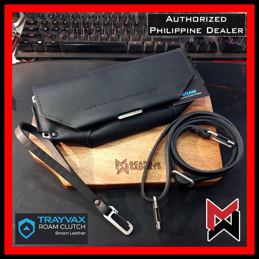 Trayvax - Roam Clutch - Black - Wallet / Purse