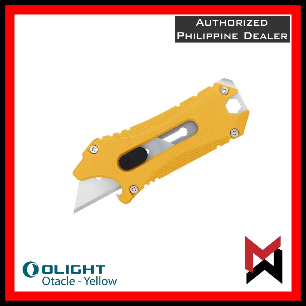 Olight - Otacle  - Yellow - Utility Knife Blade Box Cutter Multitool