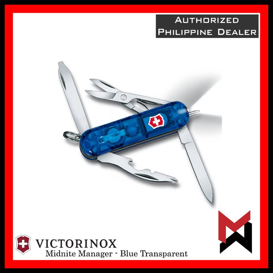 Victorinox Midnite Manager - Blue Transparent