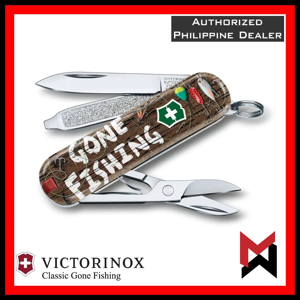 Victorinox Classic SD - Gone Fishing - 0.6223.L2005 - Limited 2020