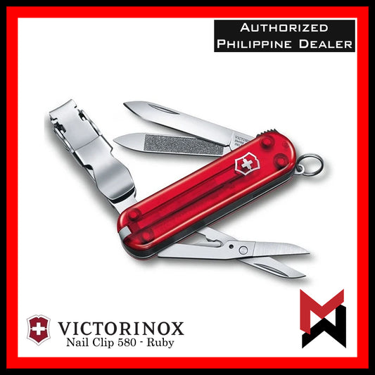 Victorinox Nail Clip 580 Ruby