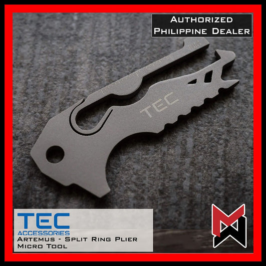 TEC - Ti Artemus - Titanium Split Ring Plier Micro-tool - Package Opener TEC Accessories