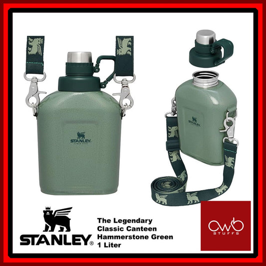 Stanley - Legendary Classic Canteen - Hammertone Green - 1li