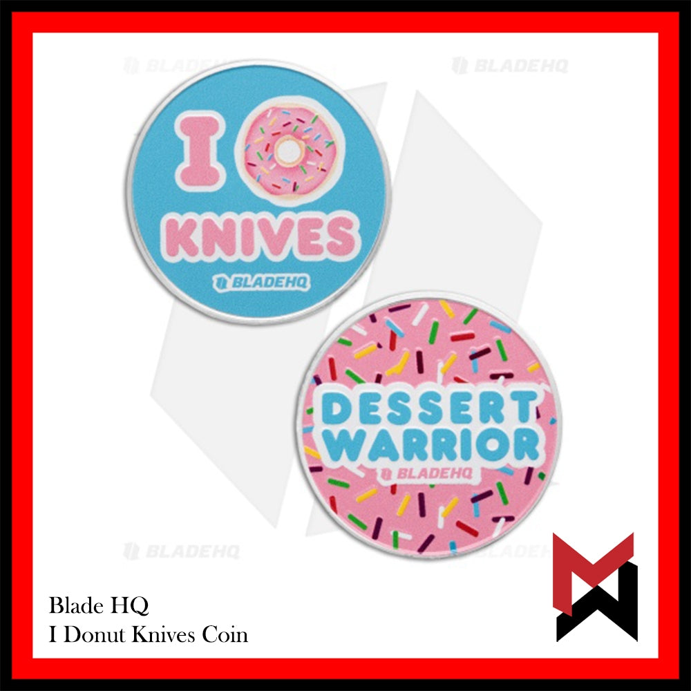 BladeHQ - I Donut Knives Collectible Coin