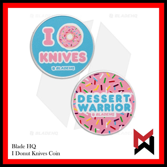 BladeHQ - I Donut Knives Collectible Coin