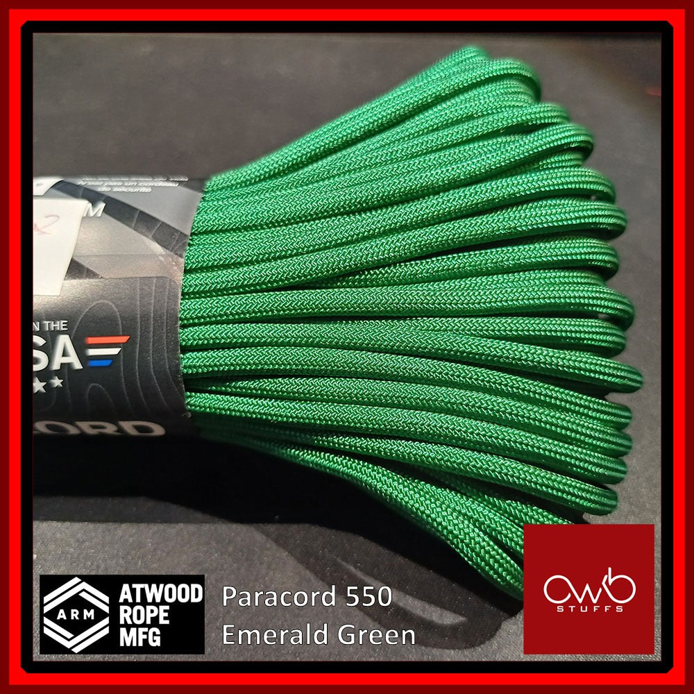 Atwood USA - Paracord 550 - 10ft Length - Set 1 of 4