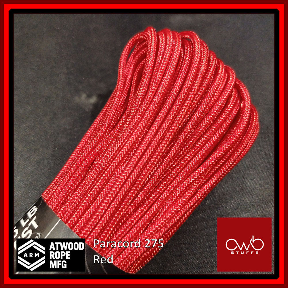 ATWOOD USA - Tactical Cord 275 - Set 1 of 2 - Paracord 3/32 4 Strand