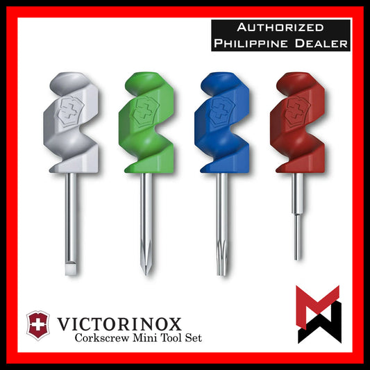 Victorinox - Corkscrew Mini Tools Set - 4 pcs - 2.1201.4 - Mini Tool