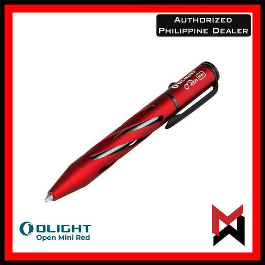 Olight Open Mini - Red - Bolt Action Pen Mini Ballpen