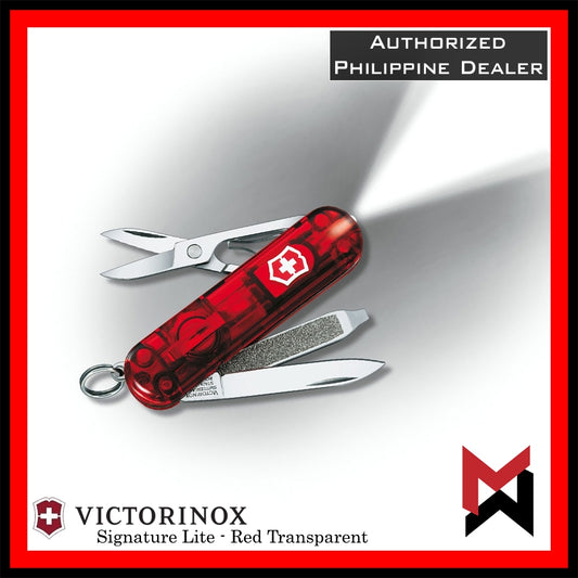 Victorinox Signature Lite - Red Transparent - 0.6226.T