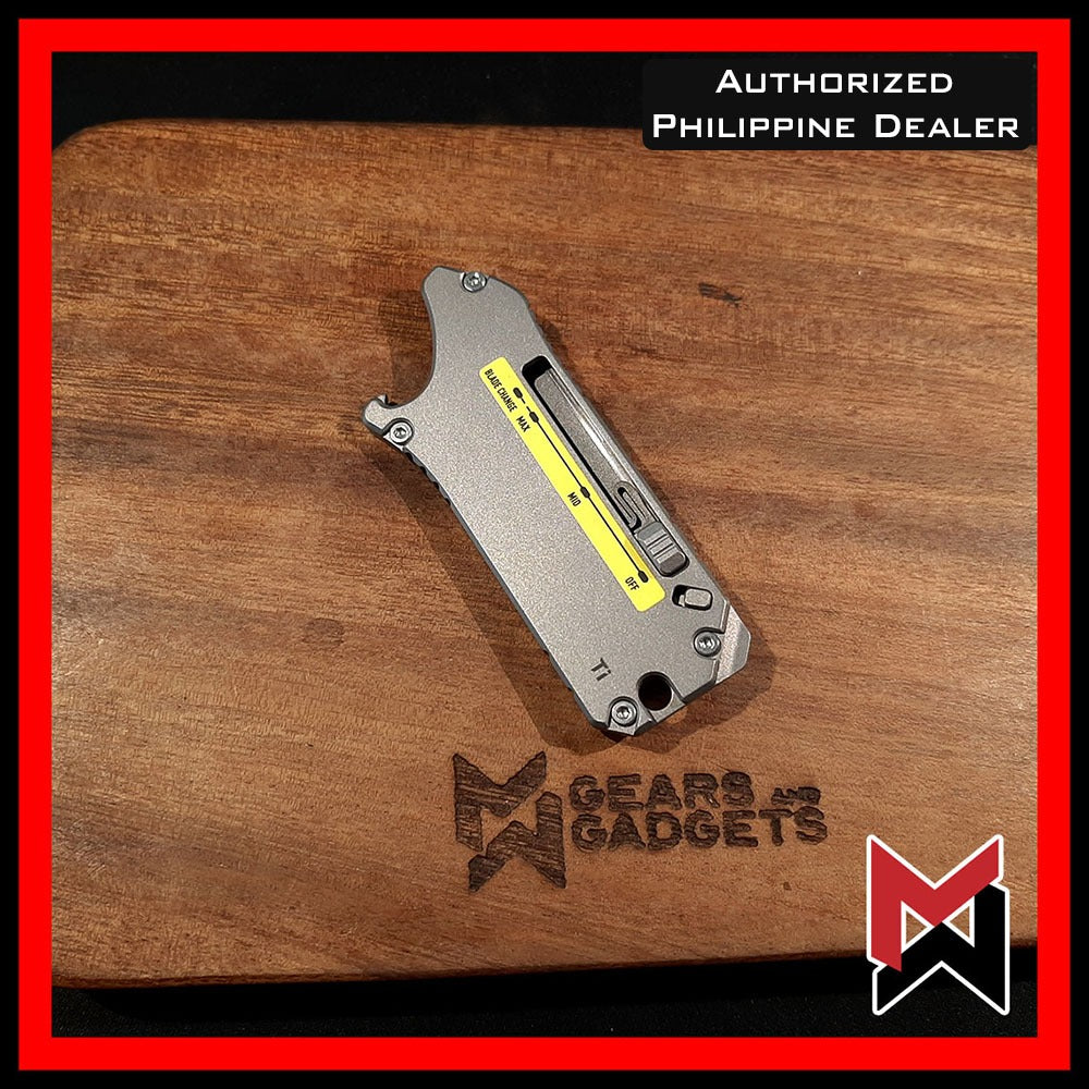 Olight Otacle Pro Ti - Titanium - Utility Knife Blade Box Cutter Multitool