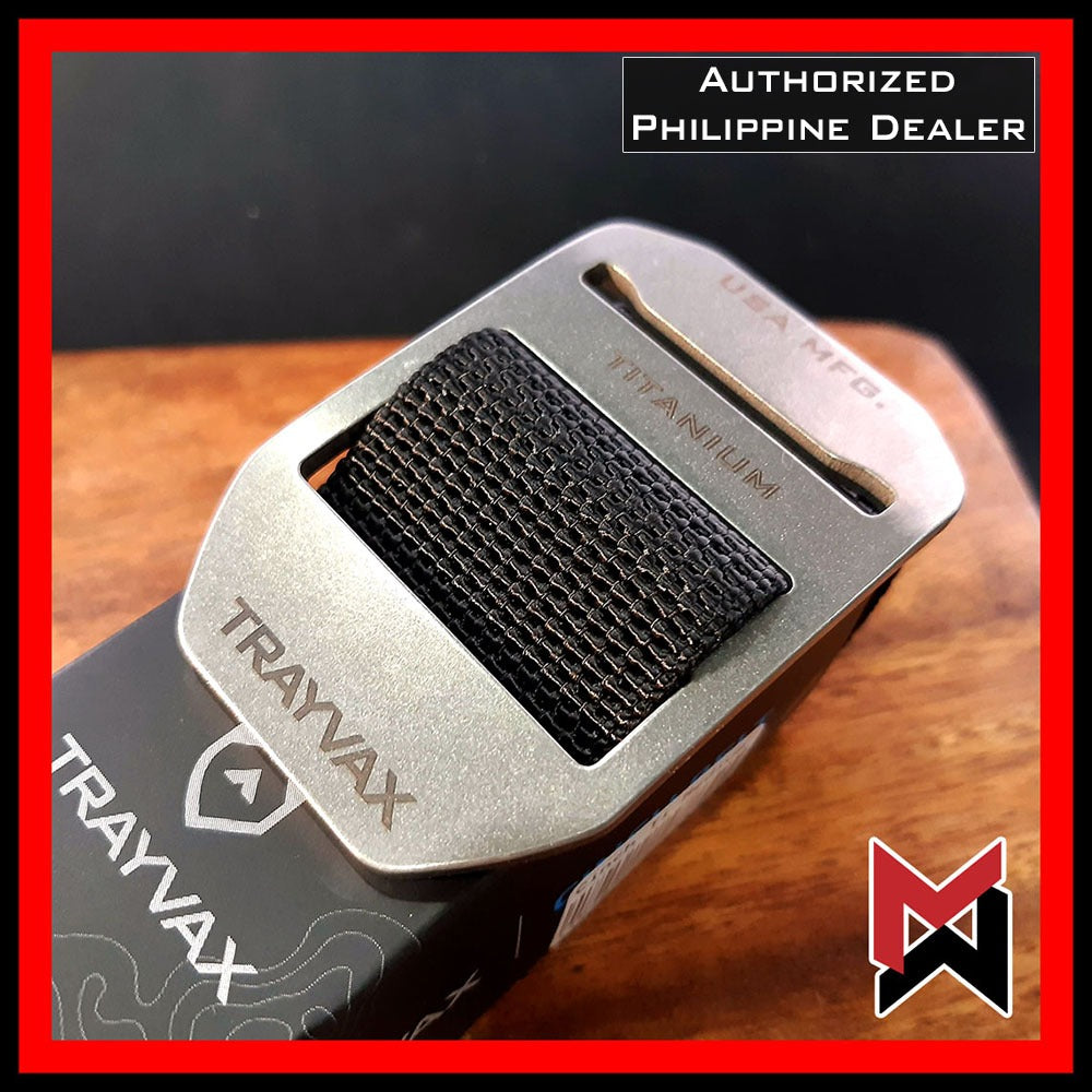 Trayvax Cinch Belt - Titanium Ti