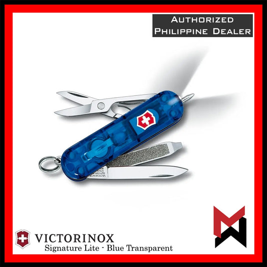 Victorinox Signature Lite - Blue Transparent - 0.6226.T2