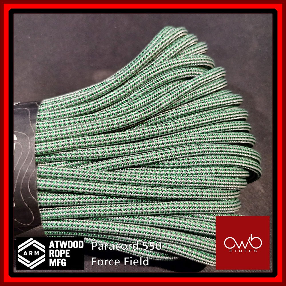 Atwood USA - Paracord 550 - 10ft Length - Set 5 of 5 (Special Exclusive Pattern Set 2)