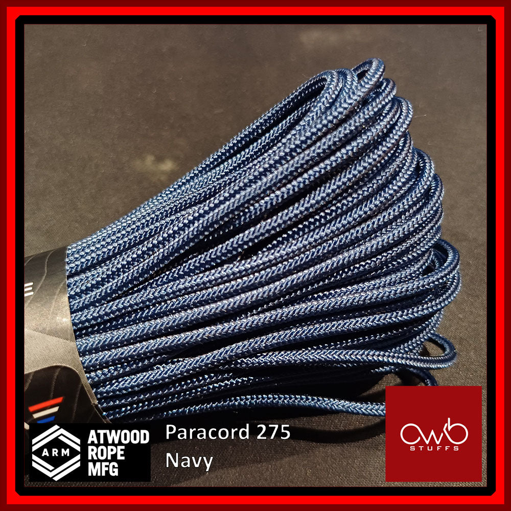 ATWOOD USA - Tactical Cord 275 - Set 1 of 2 - Paracord 3/32 4 Strand