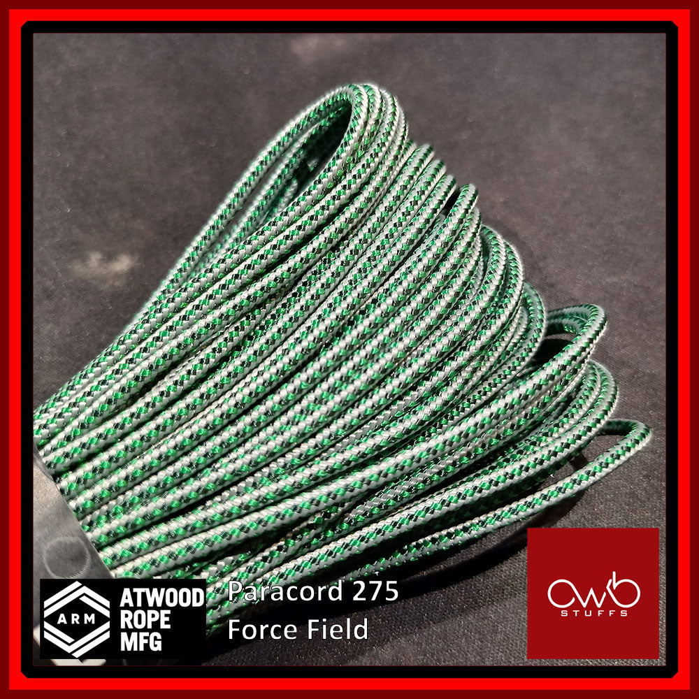 ATWOOD USA - Tactical Cord 275 - Set 2 of 2 (Special Pattern Set) - Paracord 3/32 4 Strand