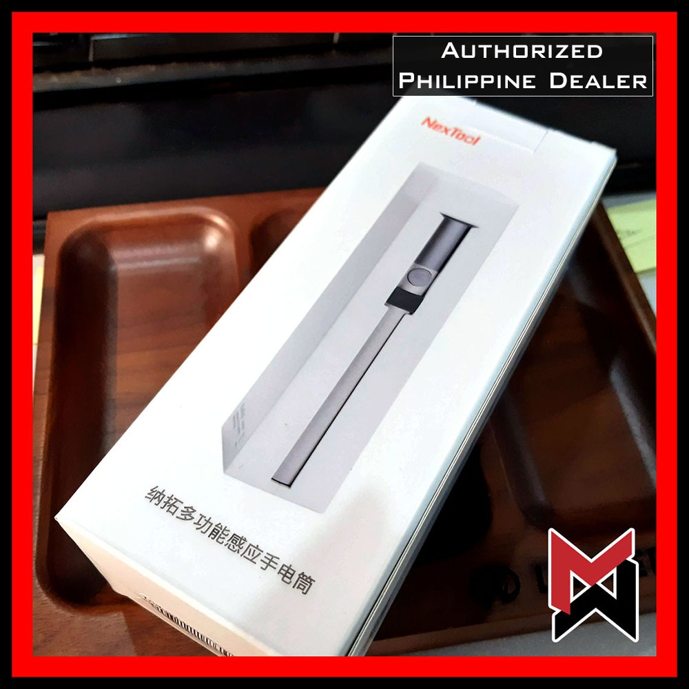 NexTool Induction Flashlight - w/ Proximity Sensor / Emergency Home Flashlight / Powerbank