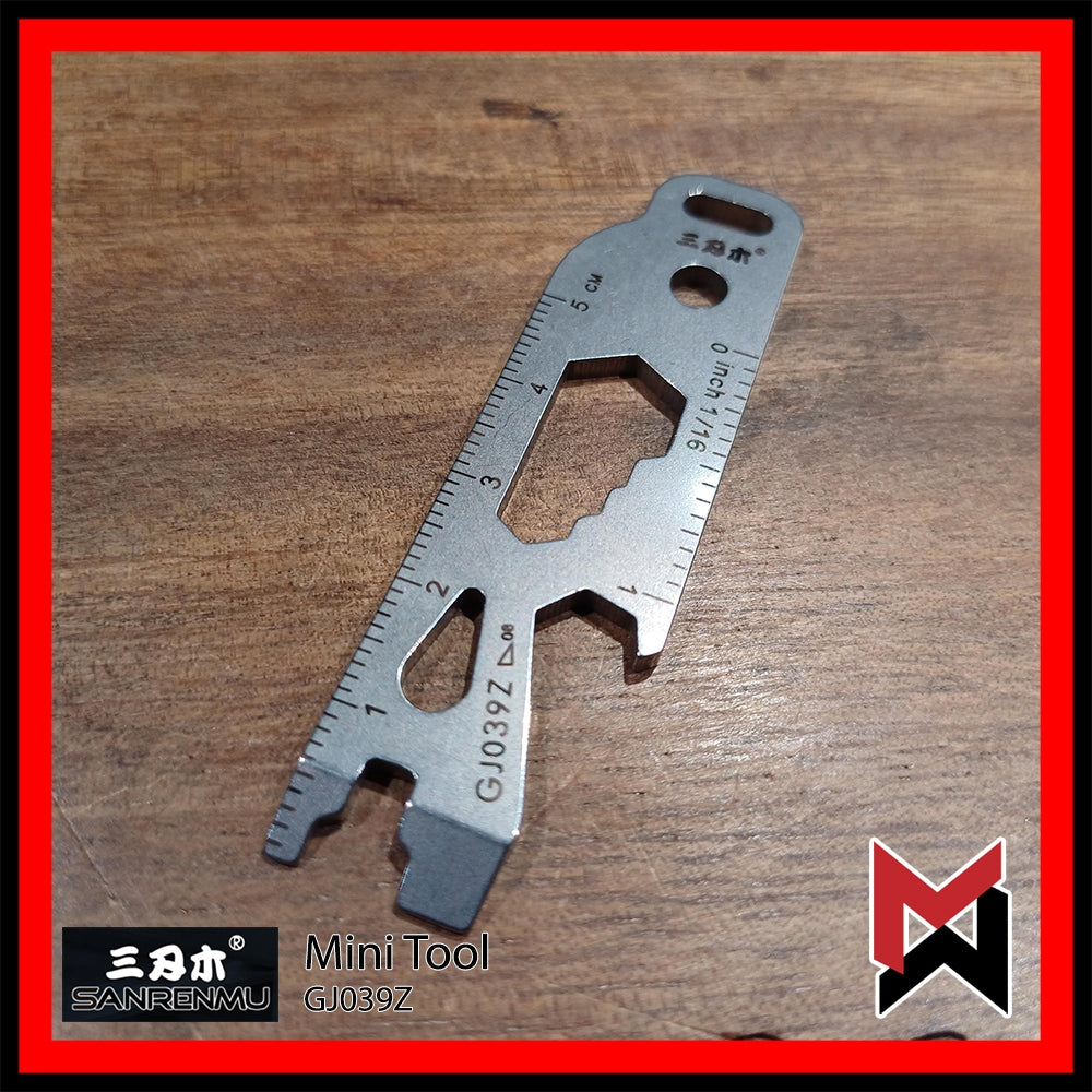 Sanrenmu - EDC Prybar Tool - GJ039Z - Pry Bar Multitool