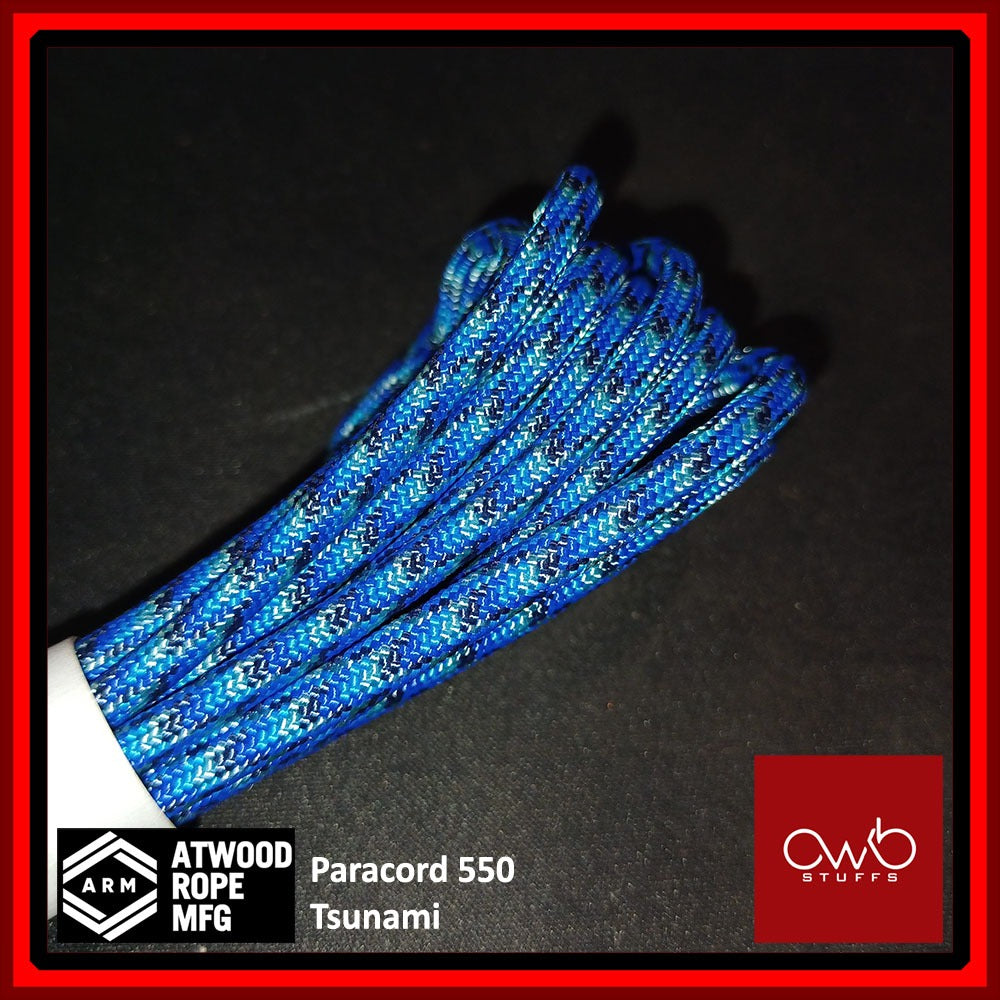 Atwood USA - Paracord 550 - 10ft Length - Set 4 of 5 (Special Exclusive Pattern Set 1)