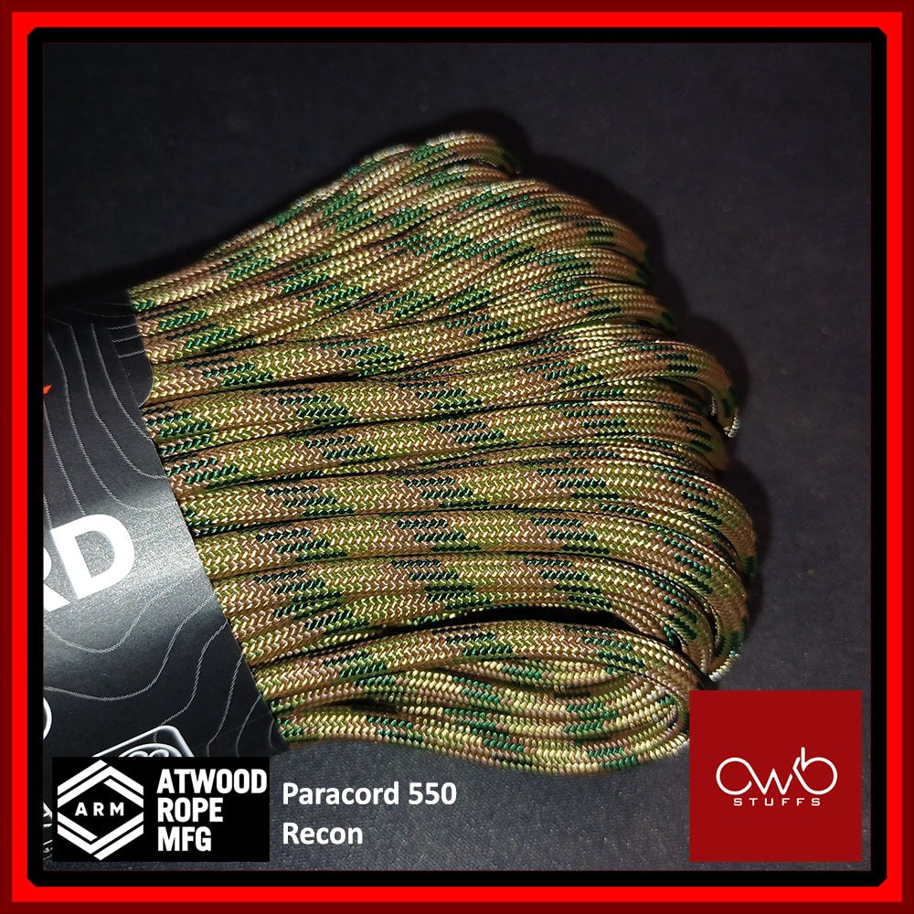 Atwood USA - Paracord 550 - 10ft Length - Set 1 of 4