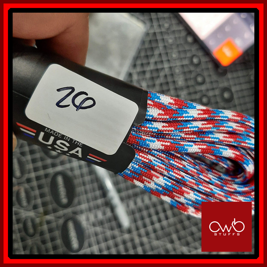 Atwood USA - Paracord 550 - 10ft Length - Set 1 of 4