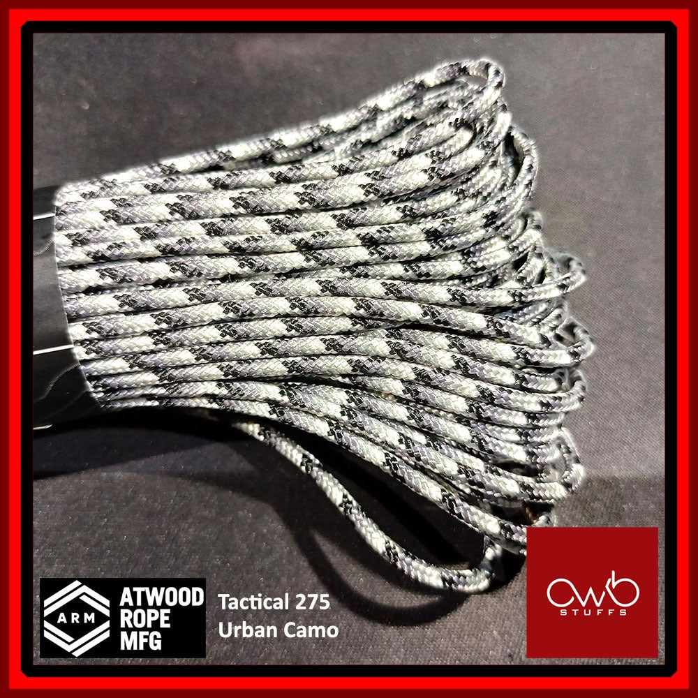 ATWOOD USA - Tactical Cord 275 - Set 1 of 2 - Paracord 3/32 4 Strand