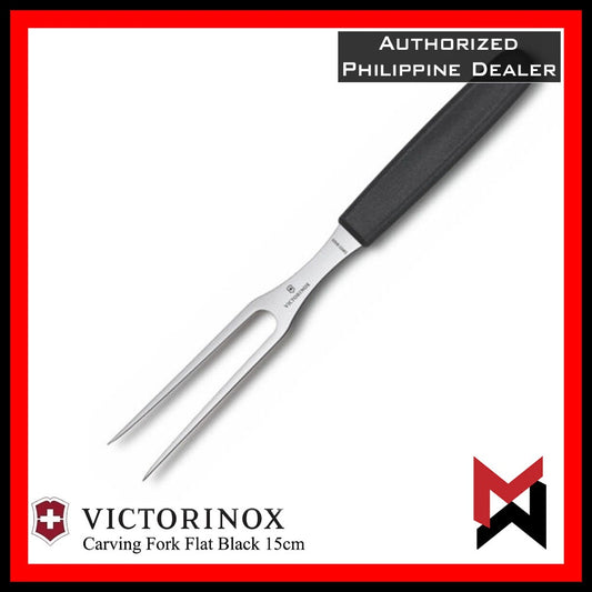 Victorinox Carving Fork - 15cm - Flat Black - 5.2103.15B