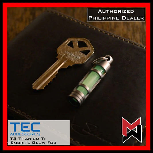 TEC T3 Titanium Ti Embrite Glow Fob