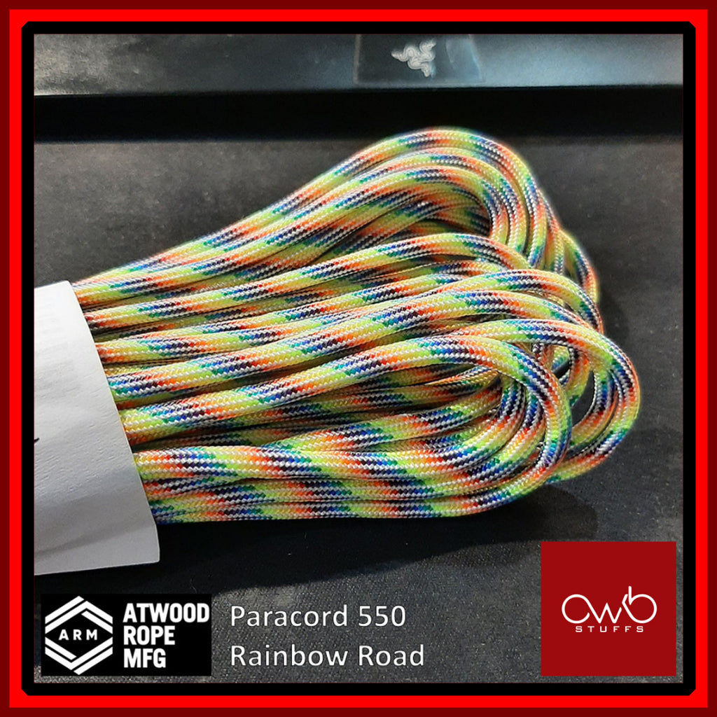 Atwood USA - Paracord 550 - 10ft Length - Set 1 of 4