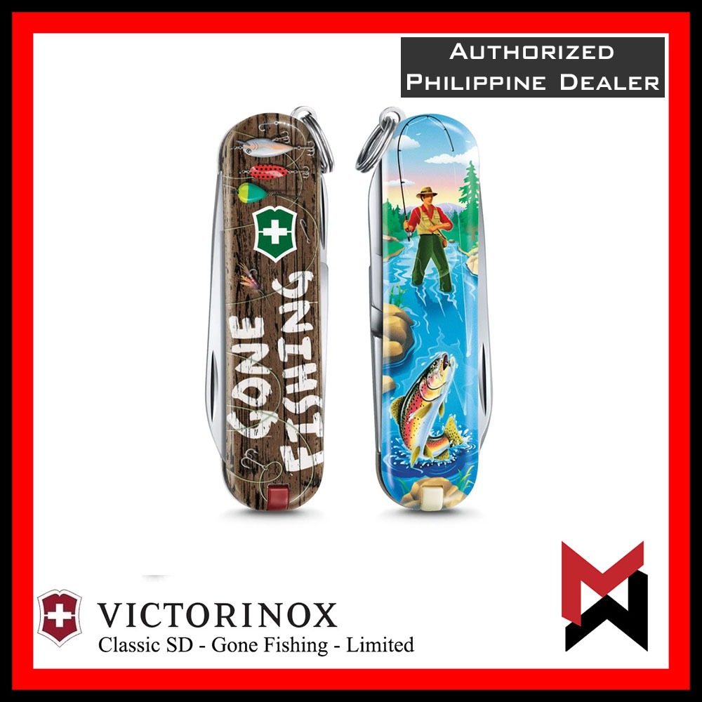 Victorinox Classic SD - Gone Fishing - 0.6223.L2005 - Limited 2020