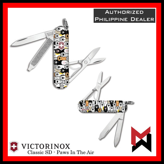Victorinox Classic SD - Cat Paws in the Air - Limited Edition