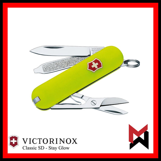 Victorinox Classic SD Stayglow Swiss Army Knife