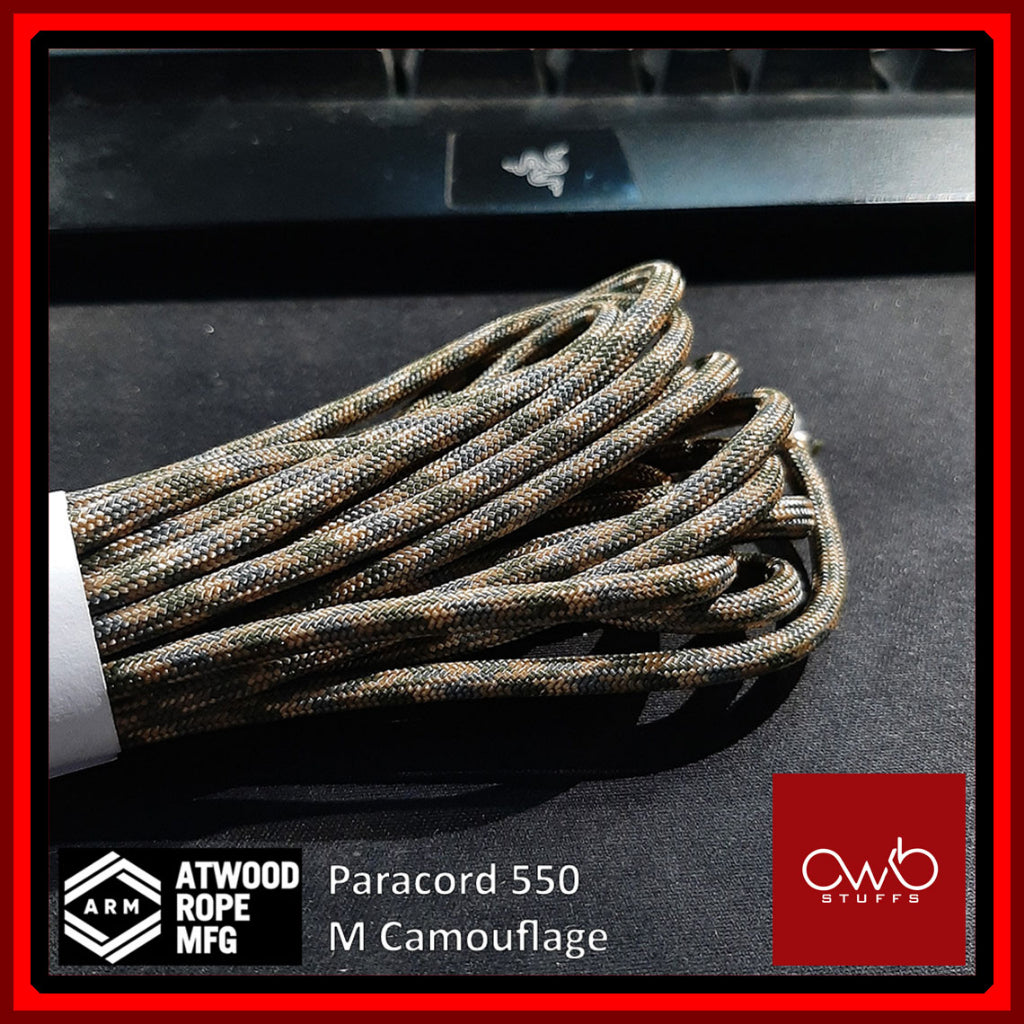 Atwood USA - Paracord 550 - 10ft Length - Set 1 of 4