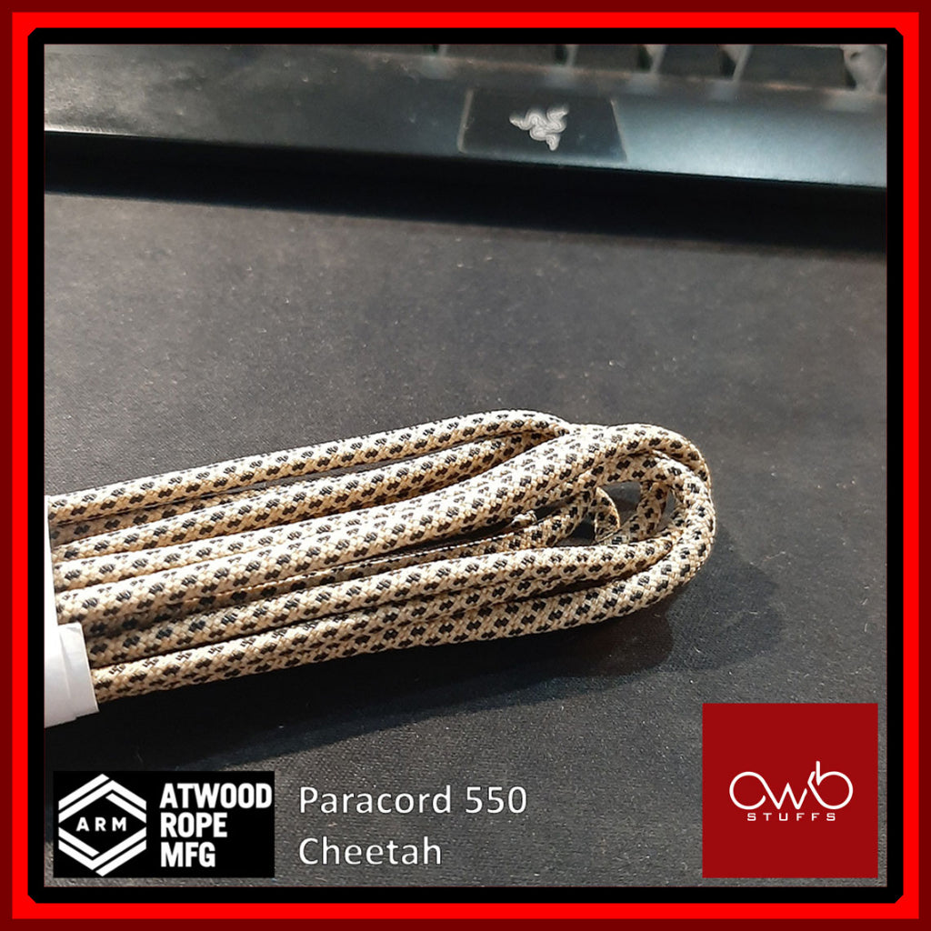 Atwood USA - Paracord 550 - 10ft Length - Set 1 of 4