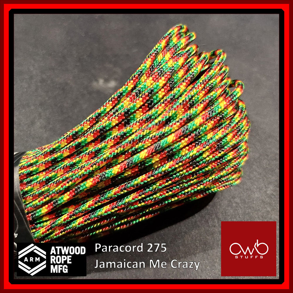 ATWOOD USA - Tactical Cord 275 - Set 1 of 2 - Paracord 3/32 4 Strand