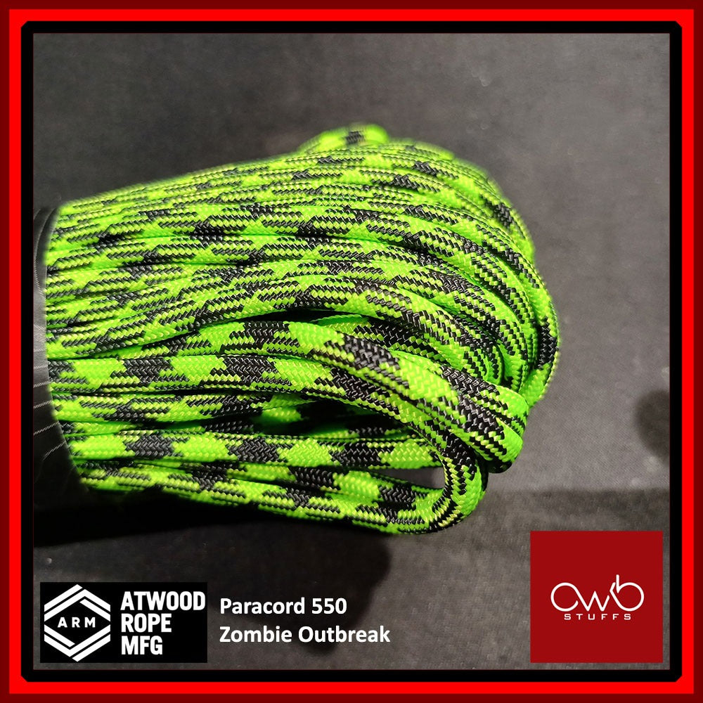 Atwood USA - Paracord 550 - 10ft Length - Set 1 of 4