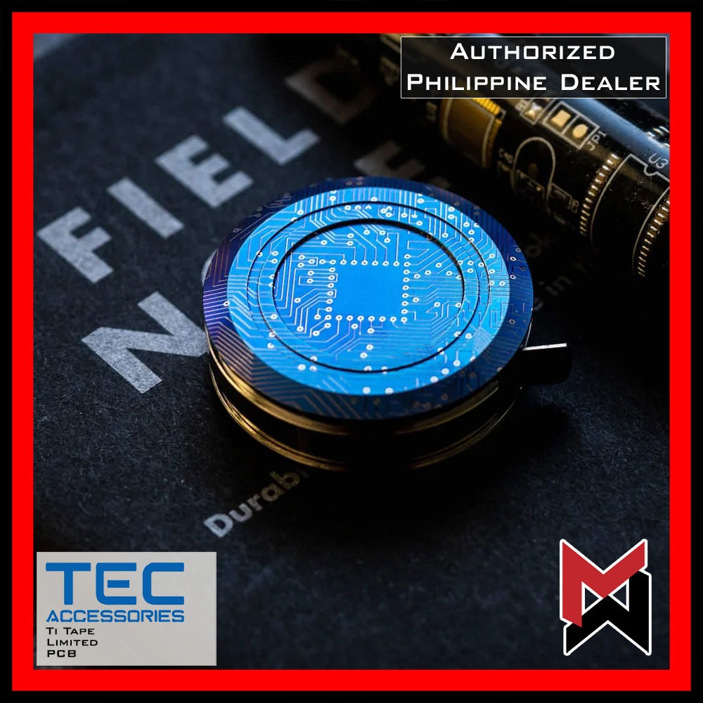 TEC - Ti Titanium Tape Measure - US Flag / PCB - Limited Exclusive Edition TEC Accessories