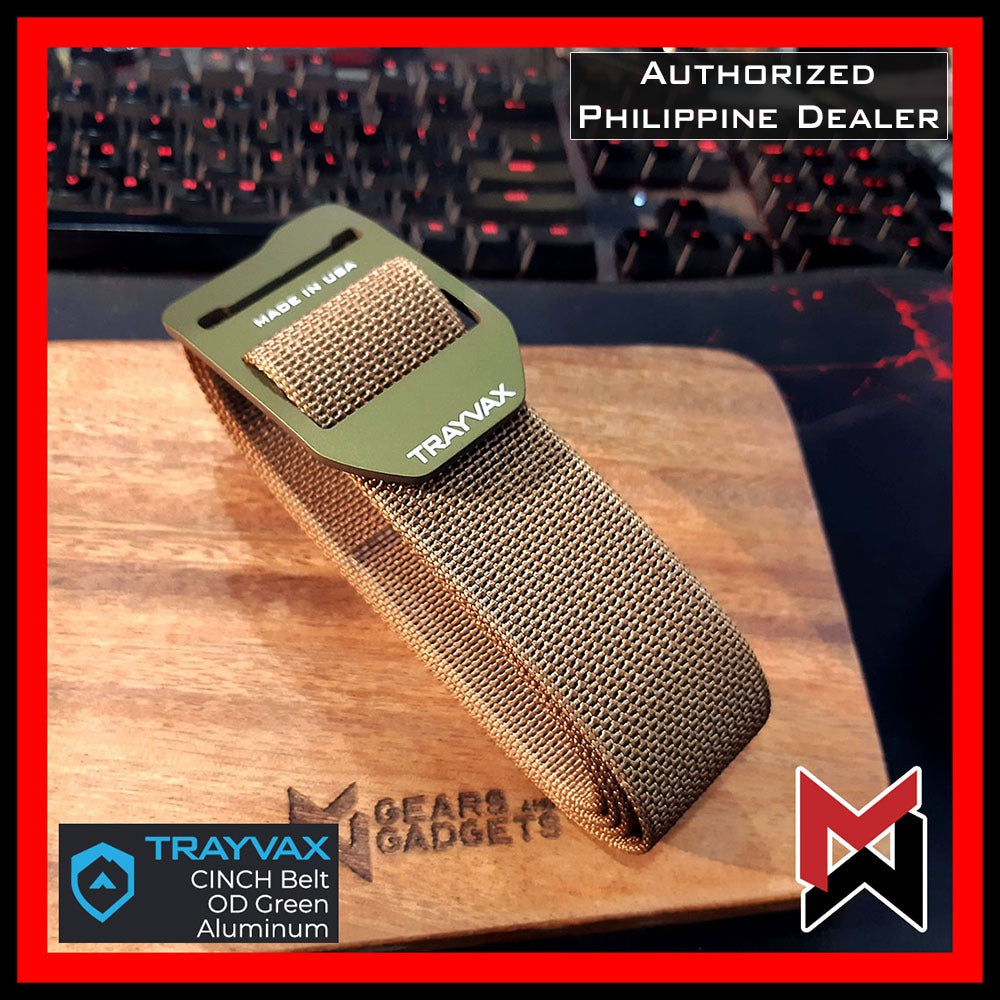 Trayvax Cinch Belt - OD Green