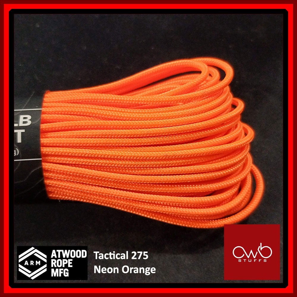 ATWOOD USA - Tactical Cord 275 - Set 1 of 2 - Paracord 3/32 4 Strand