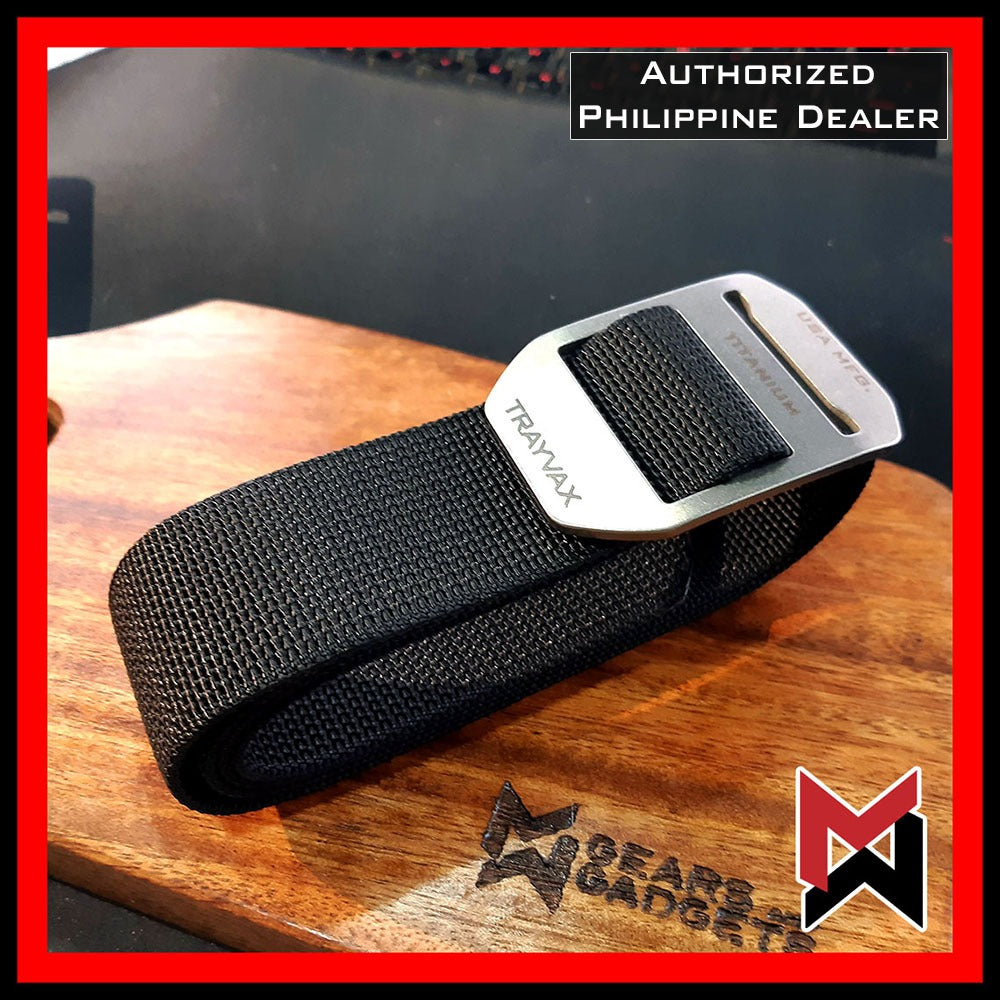 Trayvax Cinch Belt - Titanium Ti